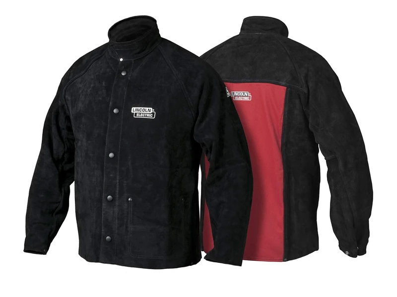Lincoln Electric K2989 Heavy Duty Leather Welding Jacket, X-Large - Image 1