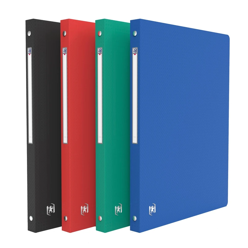 Elba Ring Binder 4-Ringed 15 mm 5/10e Polypropylene Assorted Classic Range (Pack of 20)