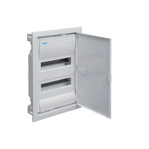 Hager HAGETIVU24AT Flush-Mounted Small Distribution Board 2 Rows 24TE IP30