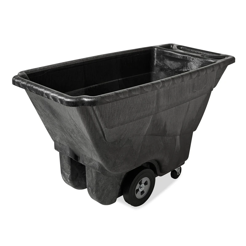 Rubbermaid Commercial 850 lb Structural Foam Dump Truck - Black