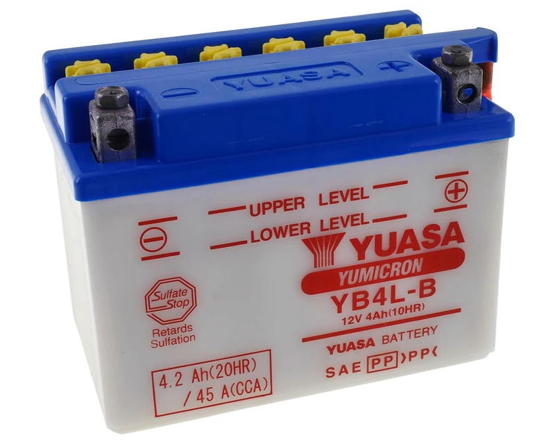 Yuasa Moto YB4L-B Battery