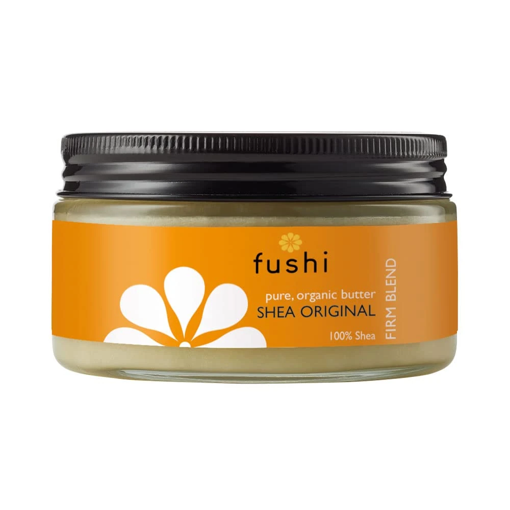Fushi Organic Shea Butter 200g | Creamy, Handmade & 100% pure | Vitamins A, E & F | Unrefined, Fresh-Pressed For Skin Soothing, Natural Healing & Moisturising | Ethical & Vegan | Made in the UK