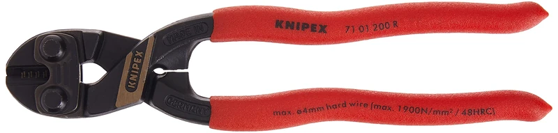 Knipex 71 01 200 R SBA High Leverage Cobolt Cutters, Fencing Cutter