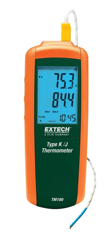 Extech Instruments TM100 Type K/J Single Input Thermometer