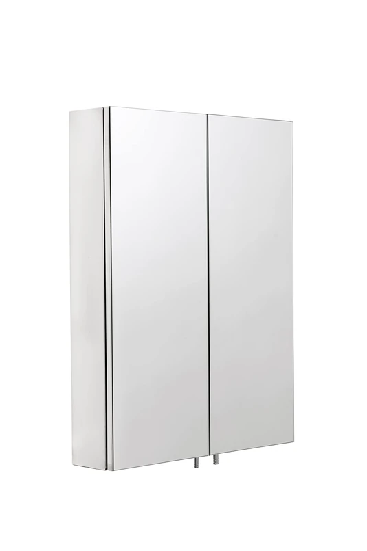 Croydex Cabinet, Stainless Steel, Stainless Steel, Medium Double Door WC756105
