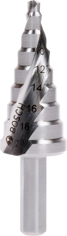 Bosch 2609255115 4-20mm x 75mm HSS Step Drill Bit