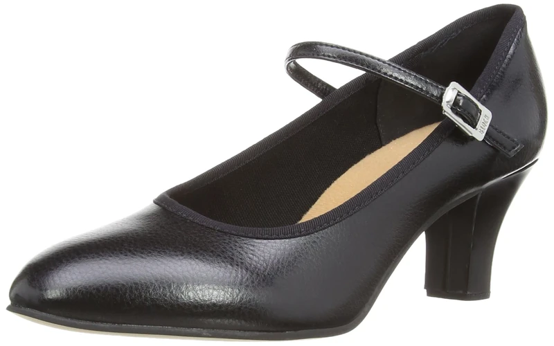 Bloch Kickline 2.5" Heel, Womens Jazz & Modern Dance Shoes, Black (Black), 5 (38 EU)