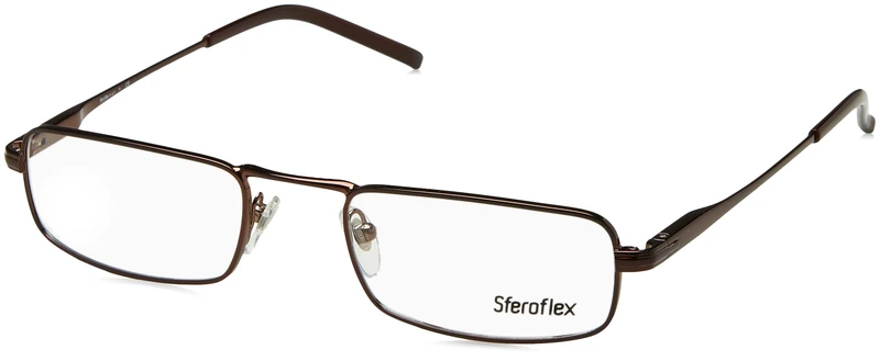 Sferoflex 0Sf2201 Men's Glasses Mounts - Brown - 50