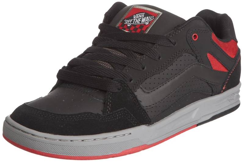 Vans Unisex Adult Desurgent Black/Red/Grey Trainer Vjwtyu1 11 UK