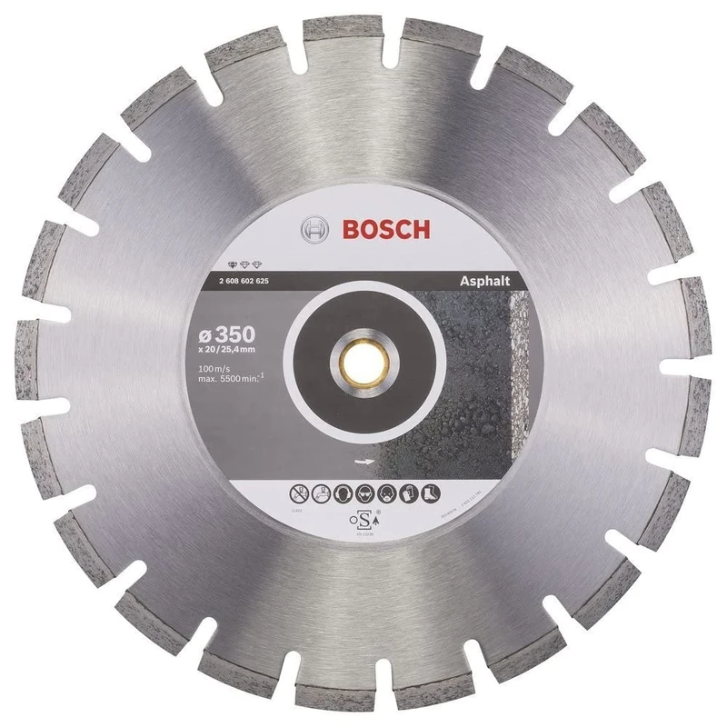 Bosch 2608602625 Diamond Cutting Disc Standard for Asphalt