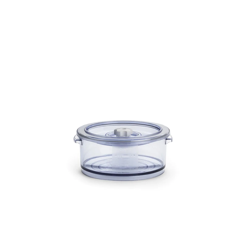 Magic Vac, Executive Vacuum Food Storage Container with Lid and Handles for Storing, Vacuum Cooking and Marinade, Dishwasher Safe, 1.5 Litre Capacity, BPA Free