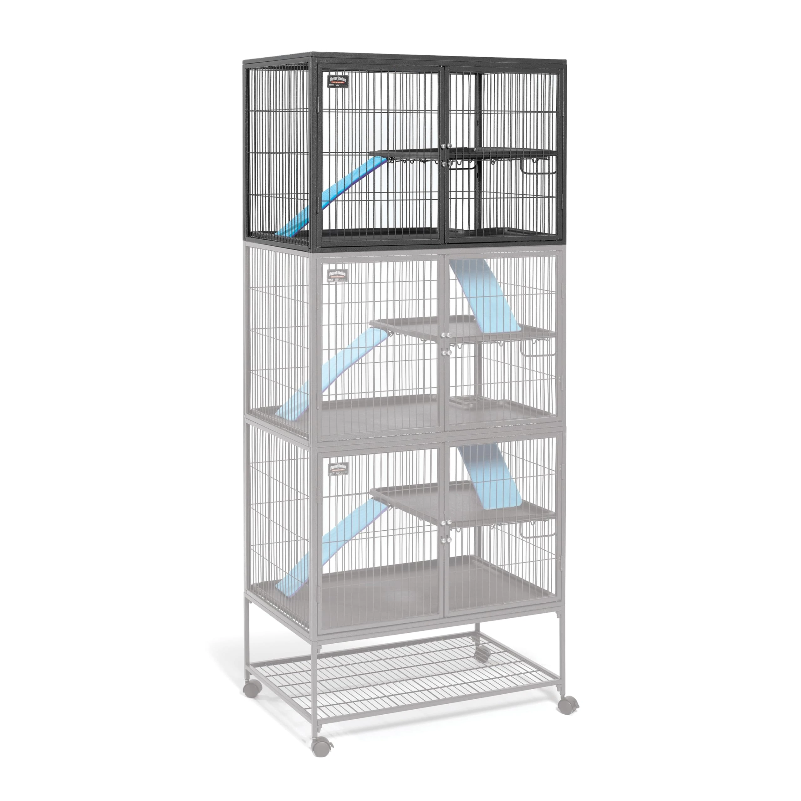 MidWest Homes for Pets Ferret Nation Add-On Unit Small Animal Cage, No Stand, Expands Models 181 or 182