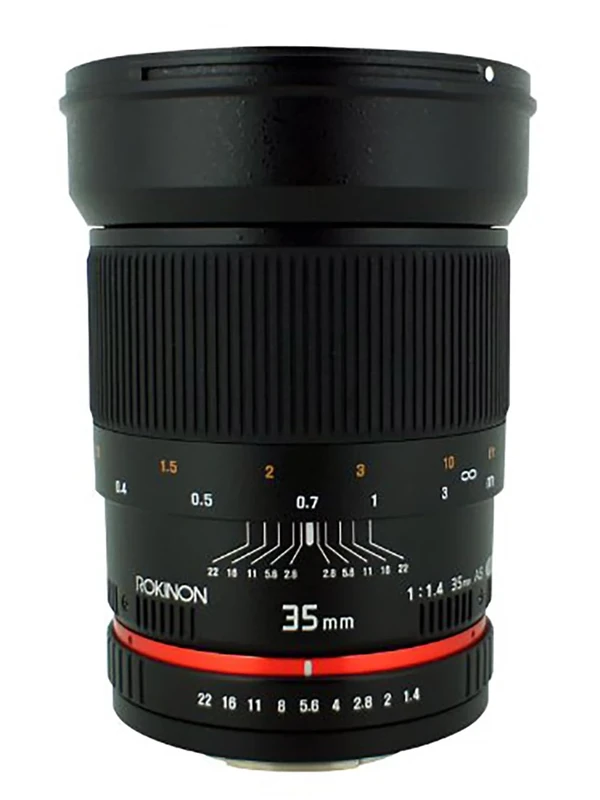 Rokinon 35mm f/1.4 Lens for Canon Cameras