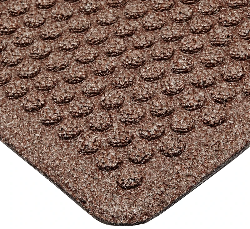 Heavy Duty Cast Dome Barrier Mat, 60cm x 90cm, Brown - Image 1