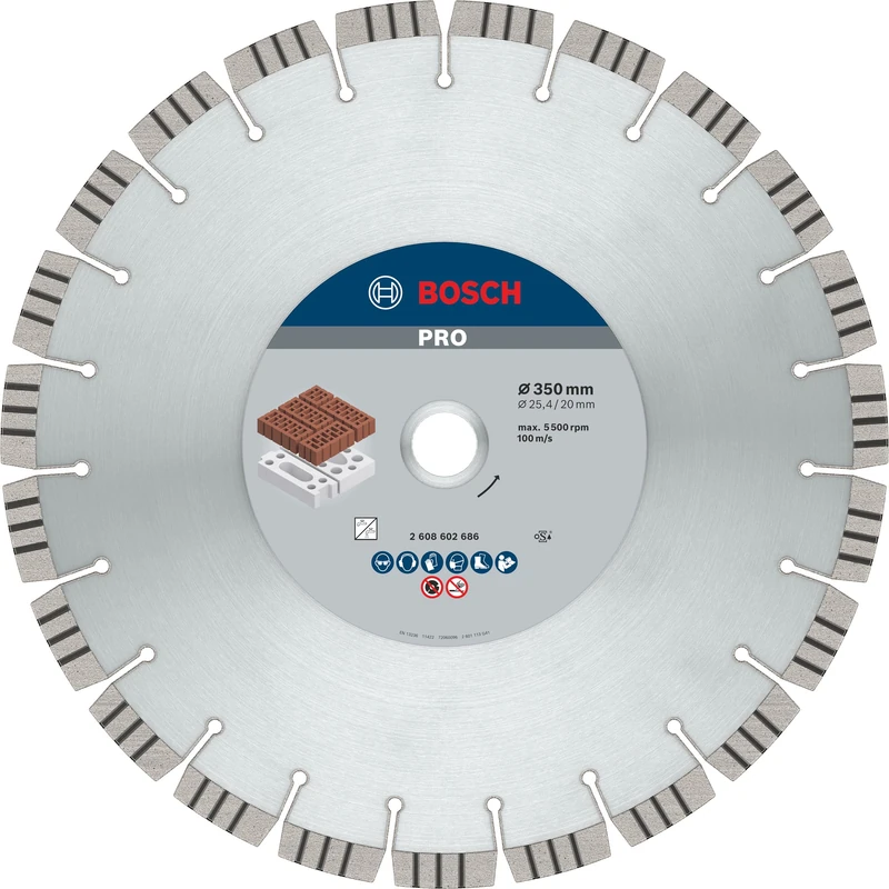 Best for Abrasive Diamond blade 350mm with a bore/ reduction ring size of20/ 25,4