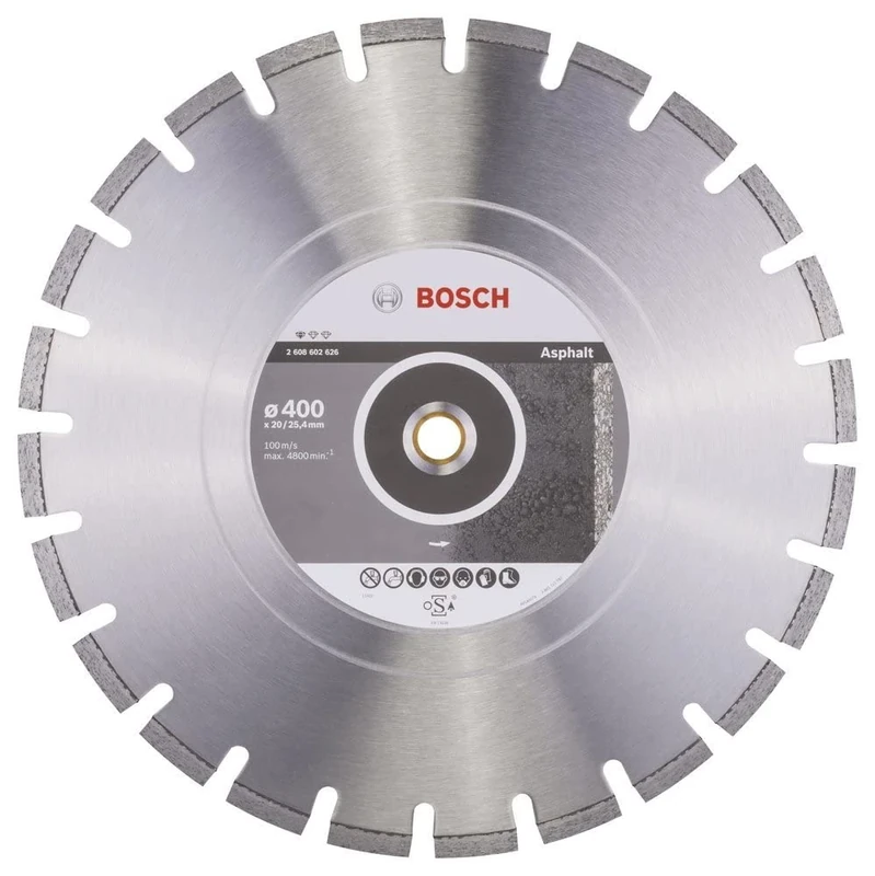 Bosch 2608602626 Diamond Cutting Disc Standard for Asphalt