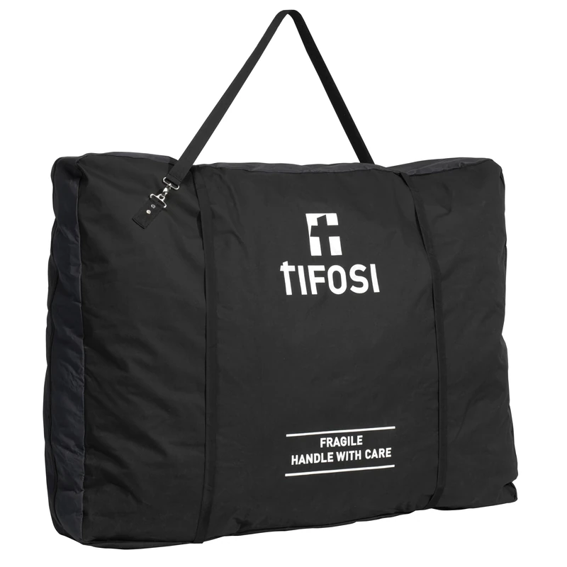 TIFOSI Lightweight Bike Travel Bag 130 x 100cm – Water Resistant Cycling Transport Bag with Wheel Pockets & Shoulder Strap