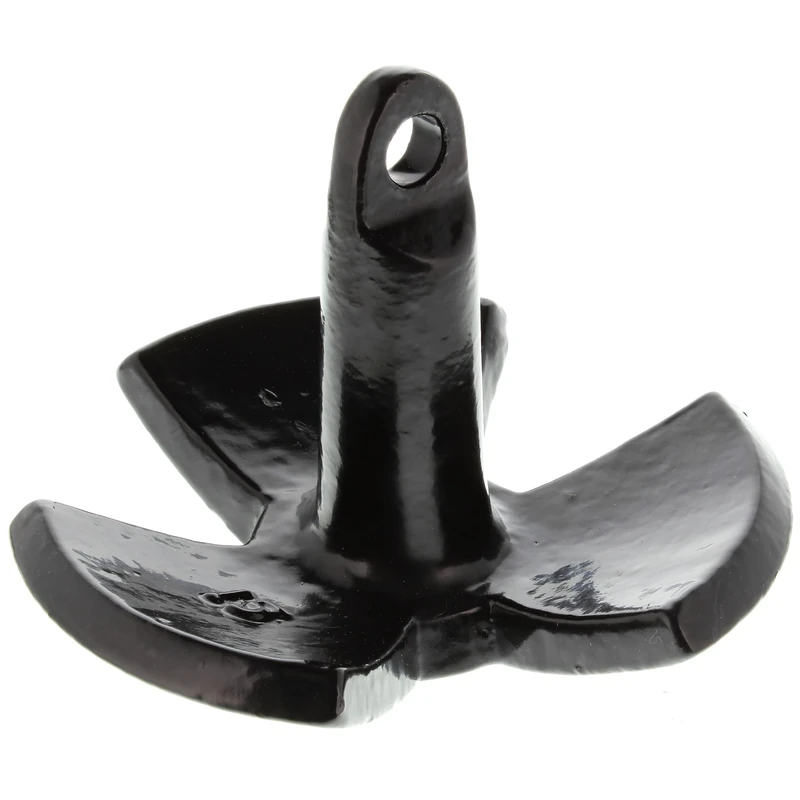 SeaSense River Anchor 30-Pound, Black Vinyl Coated