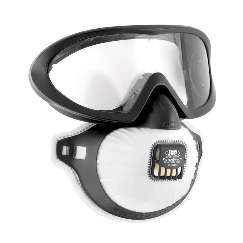 JSP Filterspec PRO Safety Goggles FMP3 Valved (AGE130-201-100)