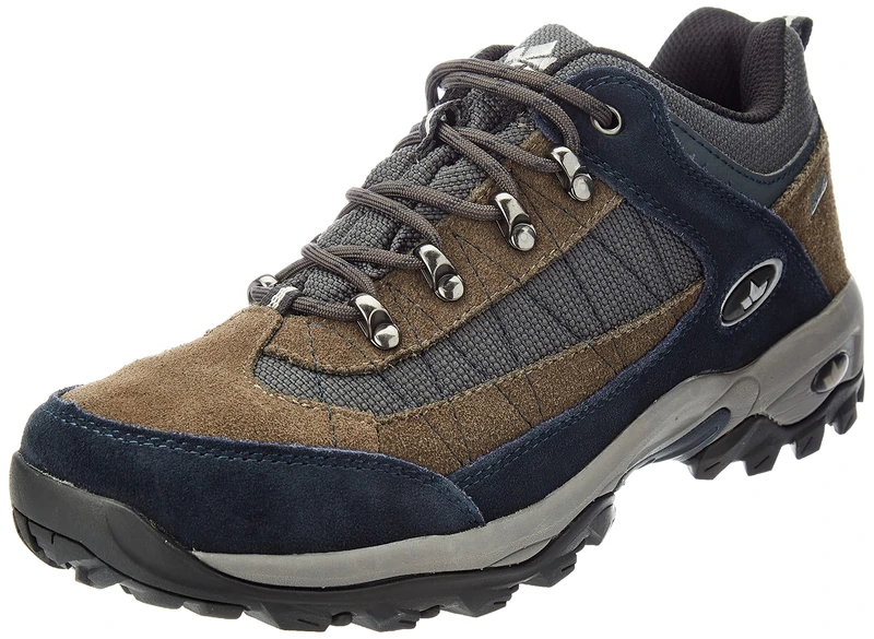 Lico Men's Santana Low Rise Hiking Shoes, Blue, 3 UK