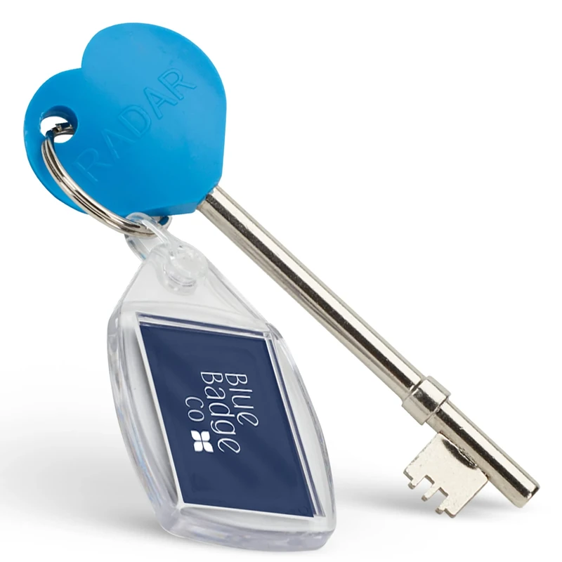Blue Badge Co Genuine NKS Radar Key for Disabled Toilets, Accessible Loos in The UK, Easy Turn Access Key, Ideal for Disabled Blue Badge Holders - Image 1