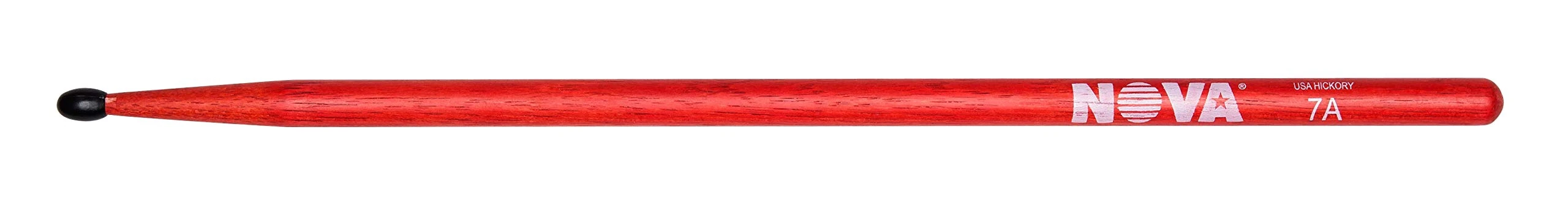 Vic FIrth - NOVA Drumsticks - 7AN - Nylon Tip - Red