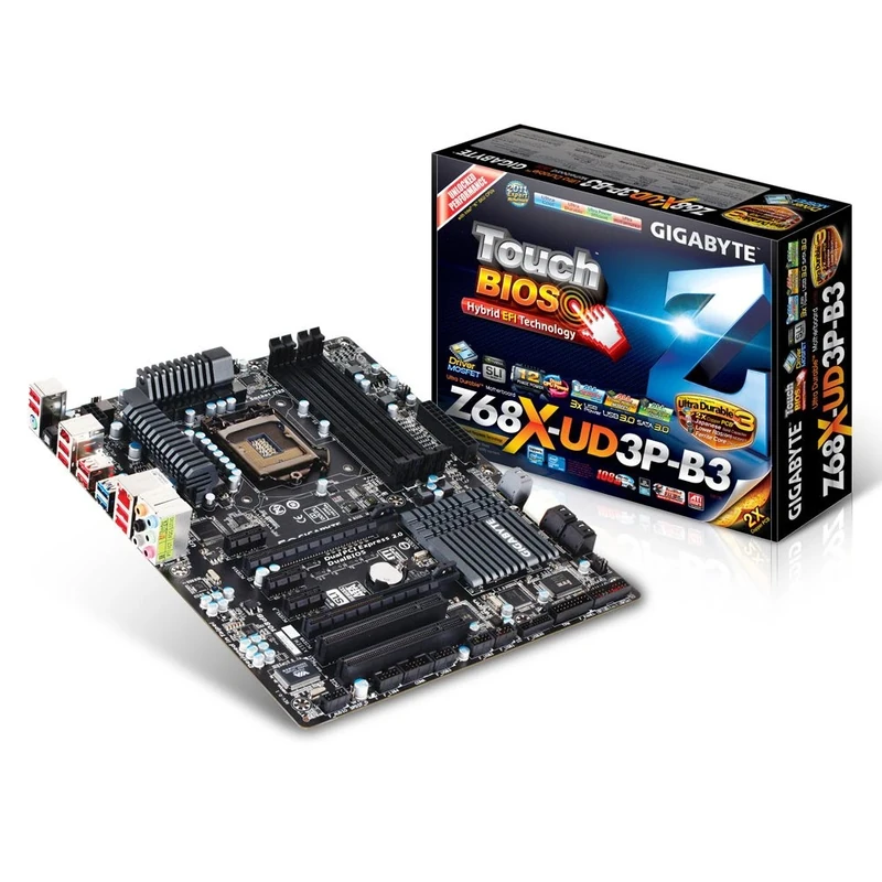 Gigabyte SKT-1155 Z68X-UD3P-B3 Motherboard (Rev 1.0)