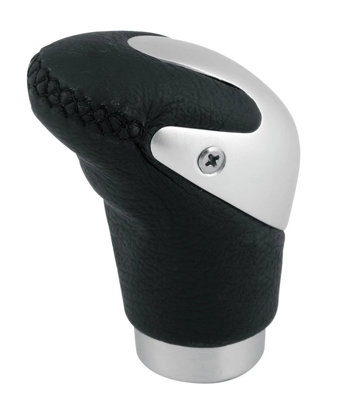 Lampa Fantom 00200 Gear Knob Black Leather and Aluminium