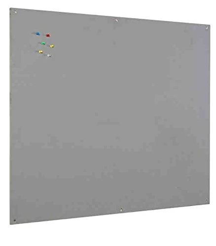 Bi-Office Notice Board, Grey Felt, Unframed, 180x120 cm