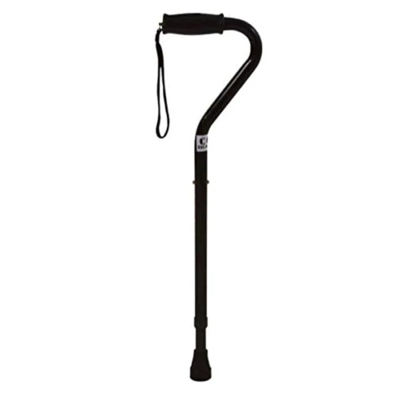 Homecraft Bariatric Offset Handle and Loop Walking Stick, Height Adjustable Walking Stick, Designed for Bariatric Users