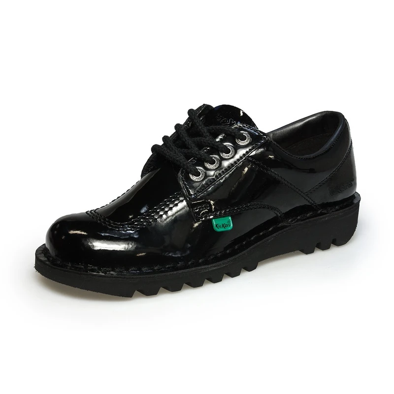 Kickers Kick Lo M Core Black Kl Patent BTS Womens, EU 38