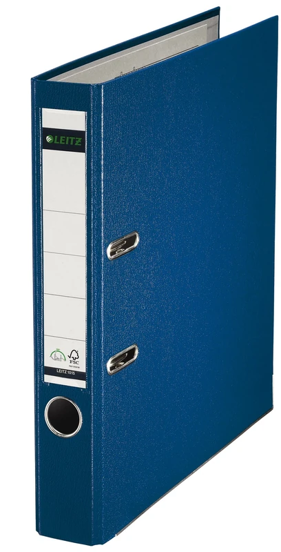 Leitz 180 Degrees Plastic Lever Arch File A4 50 mm - Blue, Pack of 10