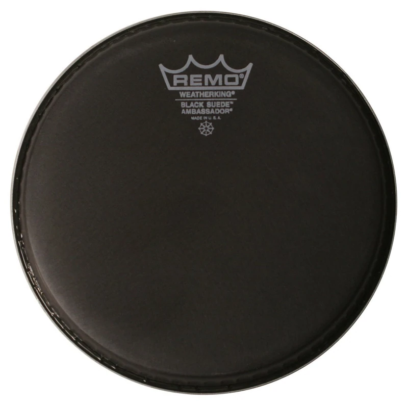 Remo drumhead Ambassador Black Suede – 15" – BA-0815-ES