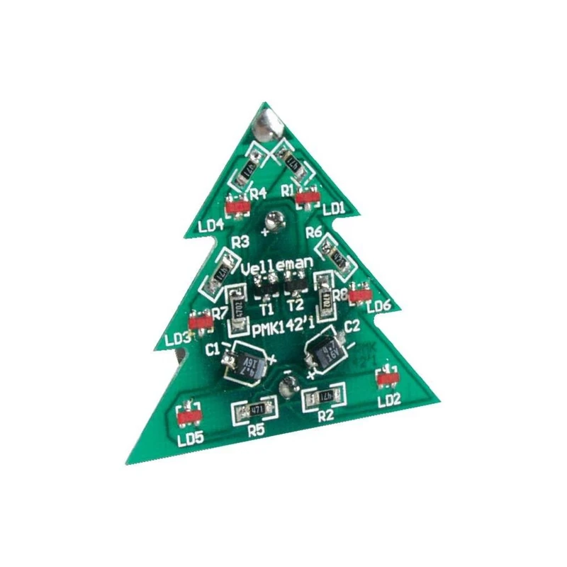 Velleman MK142 SMD X-Mas Tree - Multi-Colour LED Gadget - Image 1