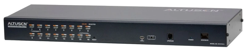 ATEN KH1516Ai 16 Port Cat 5 High Density KVM Switch with USB/PS2 Console and Over IP Access - Black