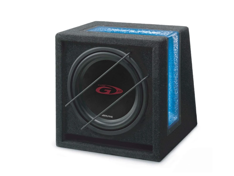 Alpine SBG-1044BR 10 inch Ready to Use Band Pass G Series Subwoofer