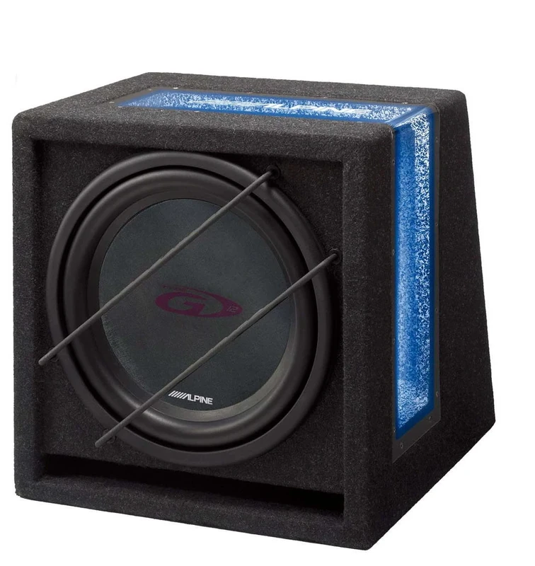 Alpine SWG-844BR 400W Band Pass G Series Subwoofer with High Grade Enclosure