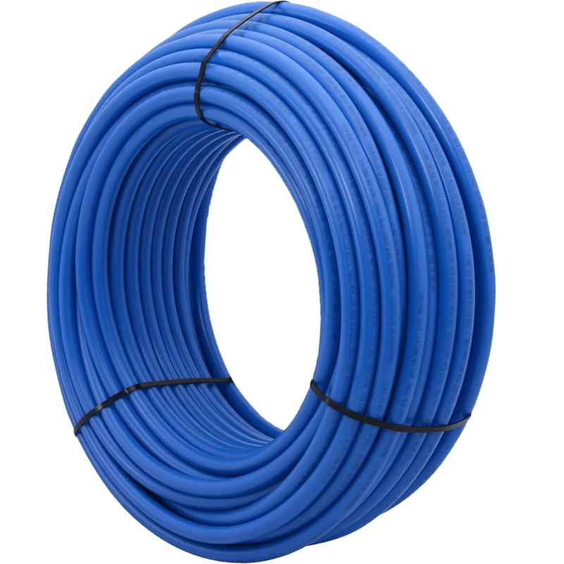 SharkBite U870B300 PEX Pipe 3/4 Inch, Blue, Flexible Water Pipe Tubing, Potable Water, Push-to-Connect Plumbing Fittings, 300 Feet Coil of Piping