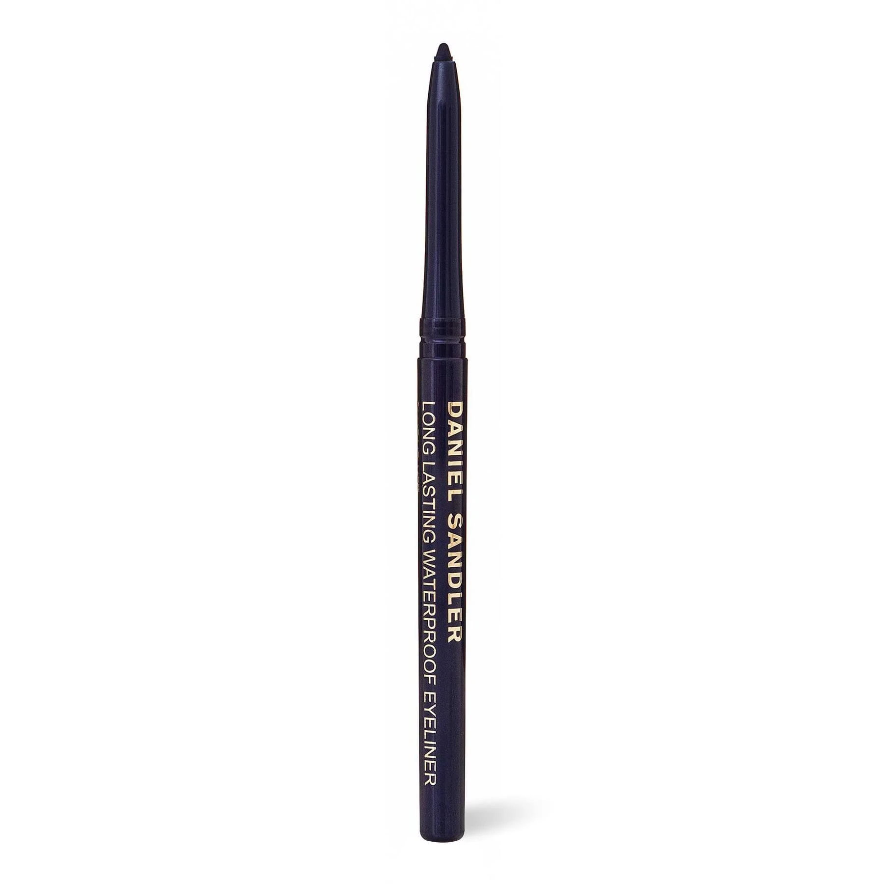 Daniel Sandler WATERPROOF VELVET EYELINER, BLUE - Long-Wearing Twist-Up Pencil with Vitamin C & E - Buildable Rich Colour, Smudge Proof Eyeliner That Lasts All-Day