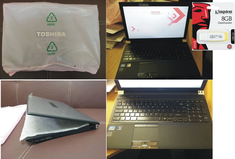 Toshiba Tecra R850-119 15.6 inch Laptop - Black (Core i5-2520M, 2.50/3.20GHz, RAM 4GB, HDD 320GB, DVD-SuperMulti, Windows 7 Professional 64 Bit)
