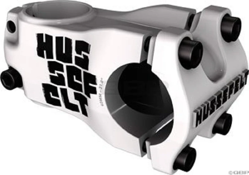 Truvativ Hussefelt Stem 0 Degree 31.8 mm - 60 mm x 1-1/8, Snow White