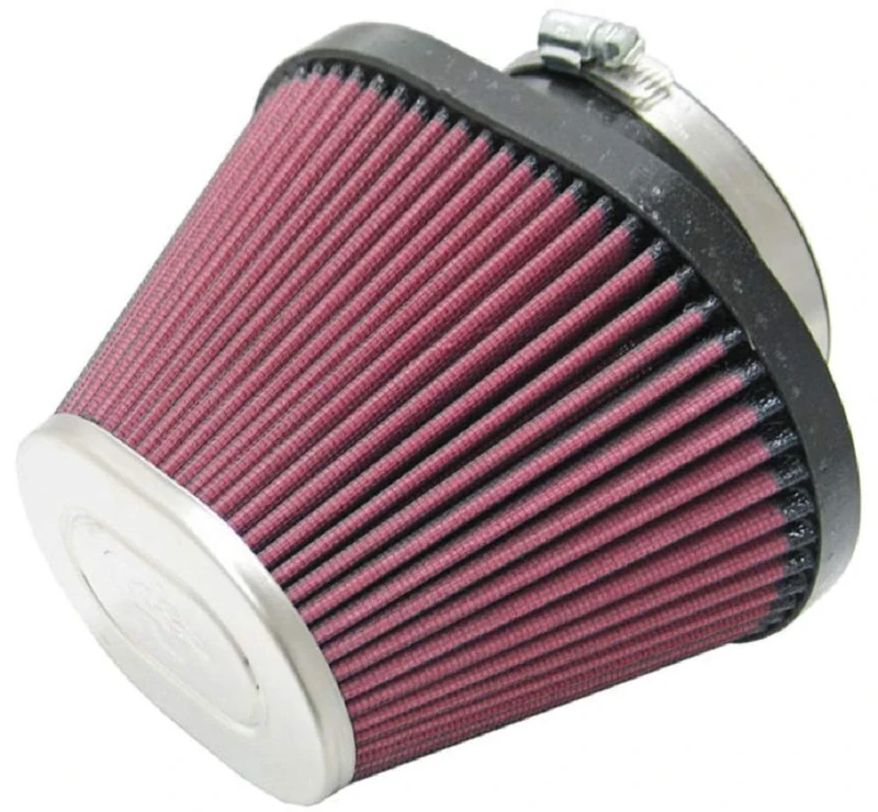 K&N Universal Clamp-On Air Filter: High Performance, Premium, Replacement Filter: Flange Diameter: 3.9375 In, Filter Height: 4.75 In, Flange Length: 1.4375 In, Shape: Oval Straight, RC-1680