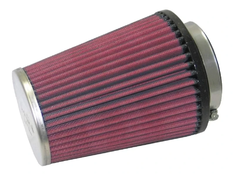 K&N Universal Clamp-On Air Filter: High Performance, Premium, Replacement Engine Filter: Flange Diameter: 2.5 In, Filter Height: 5.9375 In, Flange Length: 0.8125 In, Shape: Round Tapered, RC-9360