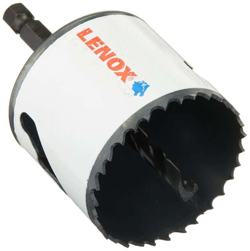 LENOX Tools Hole Saw, Bi-Metal, Speed Slot, Arbored, 2-1/4-Inch (1772952) - Image 1