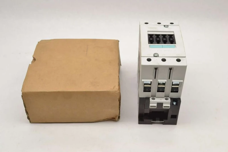 SIEMENS - 3RT10441AK60 Siemens 3RT10 44-1AK60 Motor Contactor, 3 Poles, Screw Terminals, S3 Frame Size, 120V at 60Hz and 110V at 50Hz AC Coil Voltage Voltage