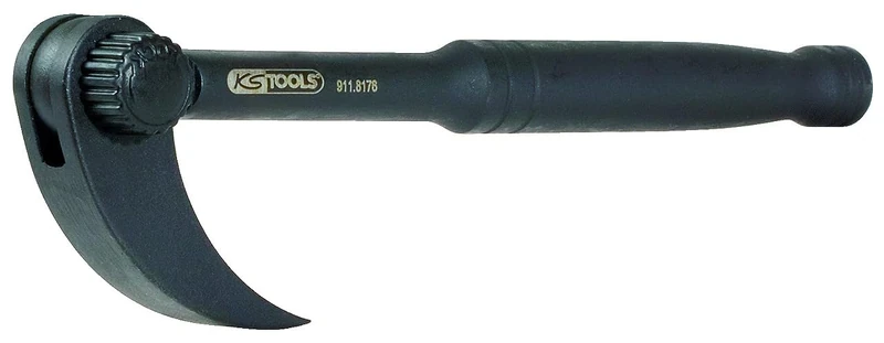 KS Tools 911.8176 250mm Adjustable Joint Roll Head Pry Bar