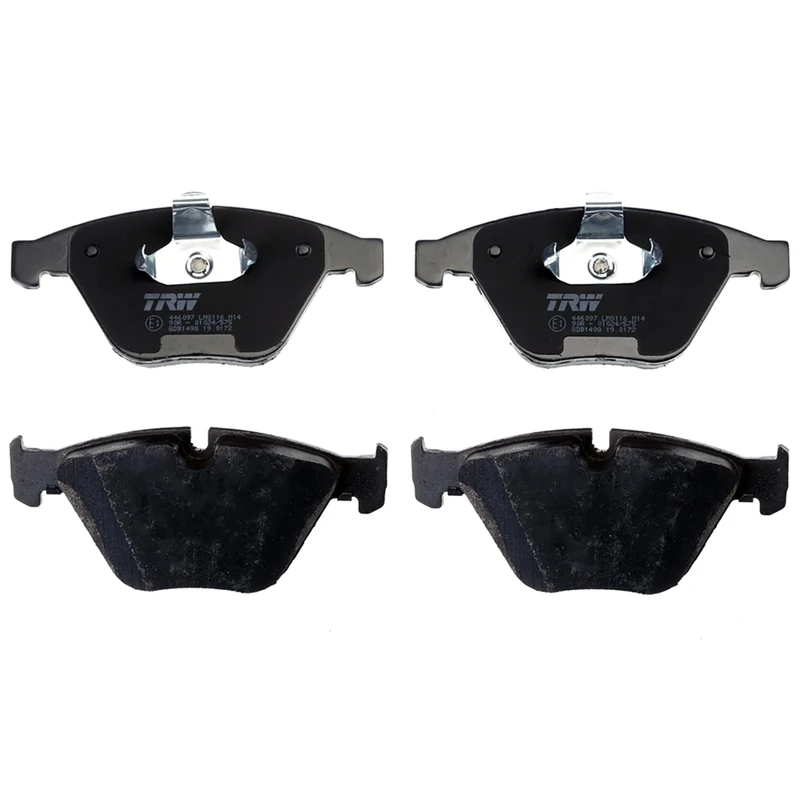 TRW GDB1498 Brake Pad Set of 4 for BMW 3 (E90) 2004-2012 Front Axle and other vehicles
