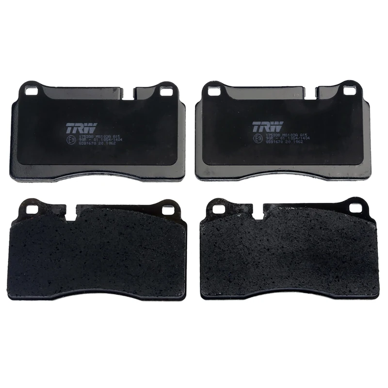 TRW GDB1670 Brake Pad Set of 4 for Volkswagen Touareg (7P5, 7P6) 2010-2018 Front Axle and other vehicles