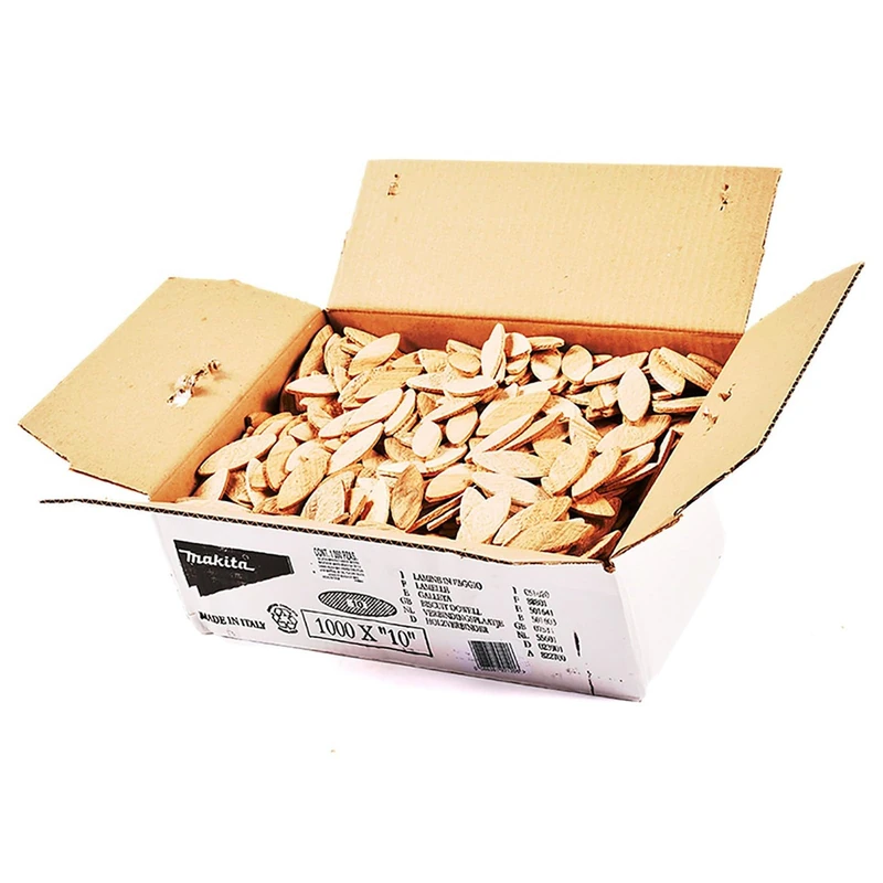 Makita P-08844 Size 10 Biscuits (Box of 1000)