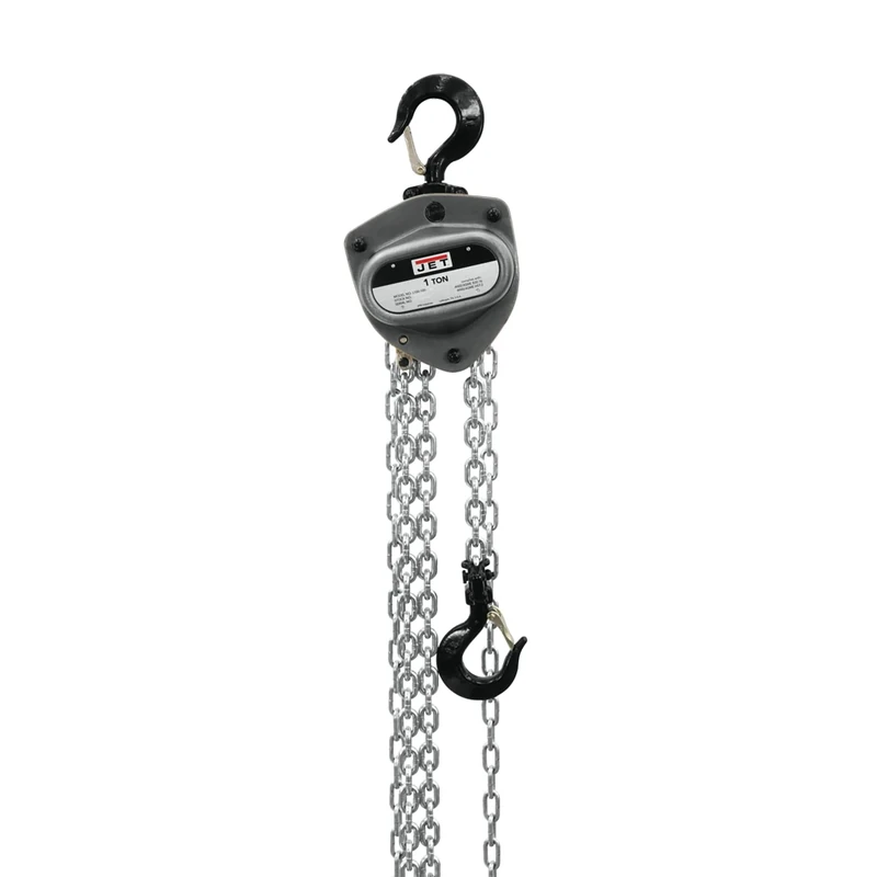 Jet L100-100Wo-10 1-Ton Hoist with Overload Protection and 10-Feet Lift